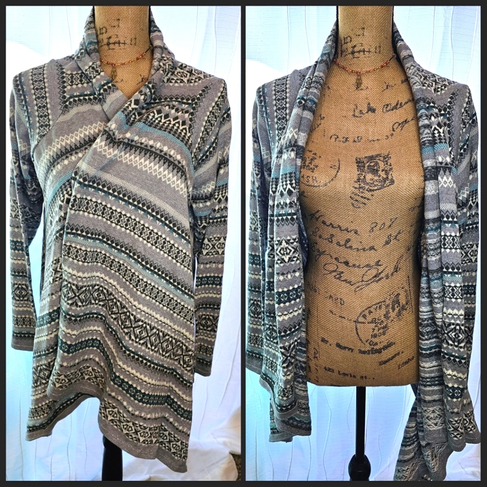 CLOSET CLOSING ~~ Foxvrogt - Shimmer Drape Cardigan